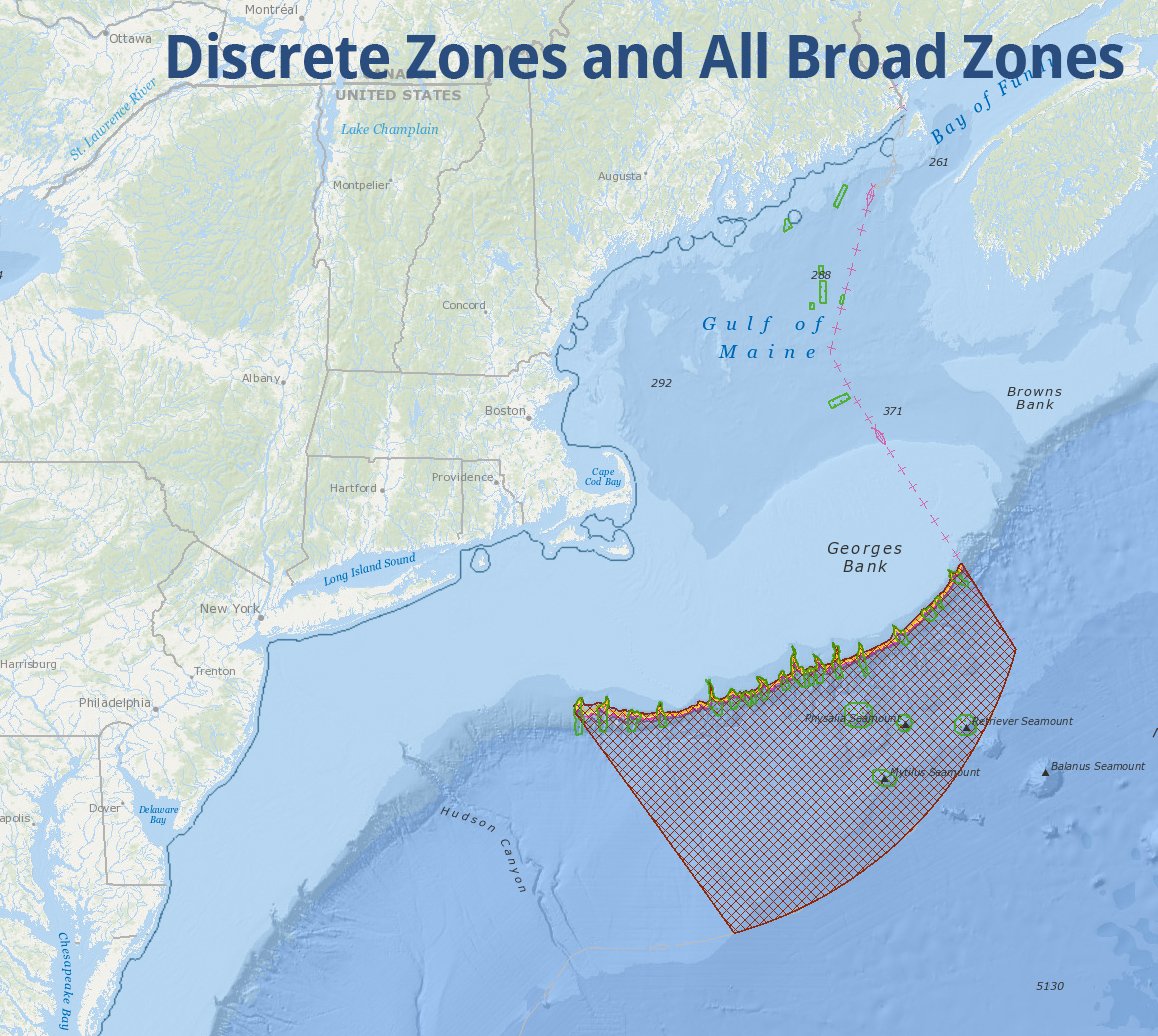 Screenshot: Discrete Zones and All Broad Zones